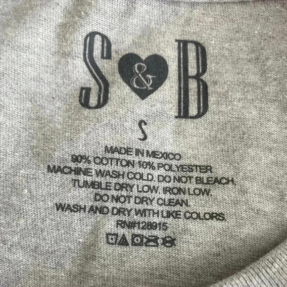 🆕S&B Born To Hustle Graphic Tank Lion-Print S🆕 - Picture 4 of 5